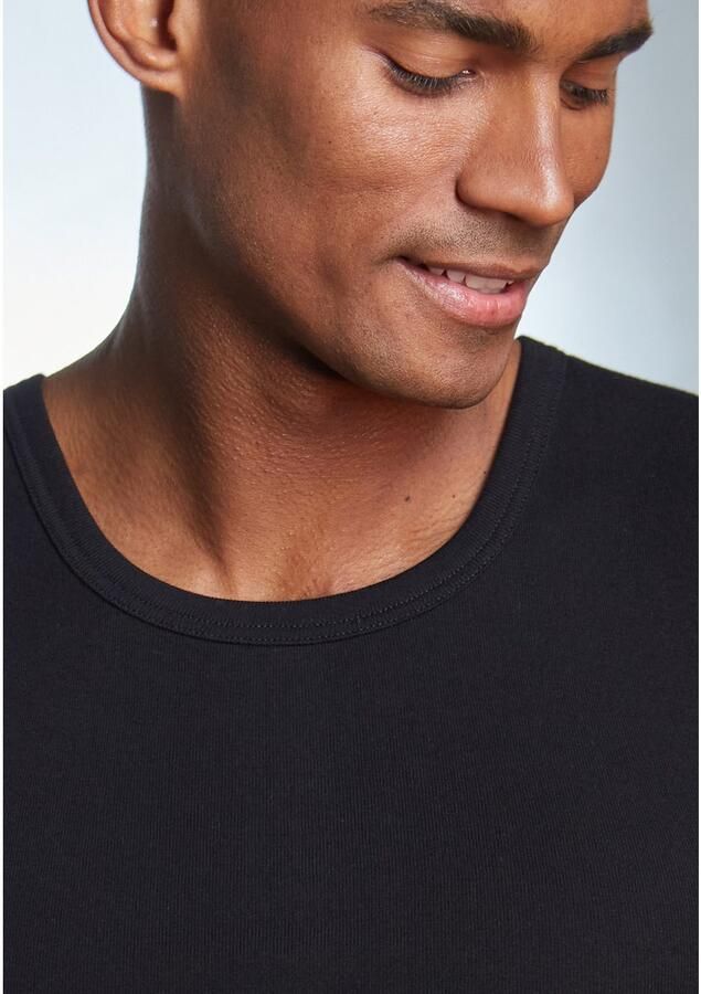 H.I.S Muscle-shirt zachte fijnribkwaliteit (set 3-delig)