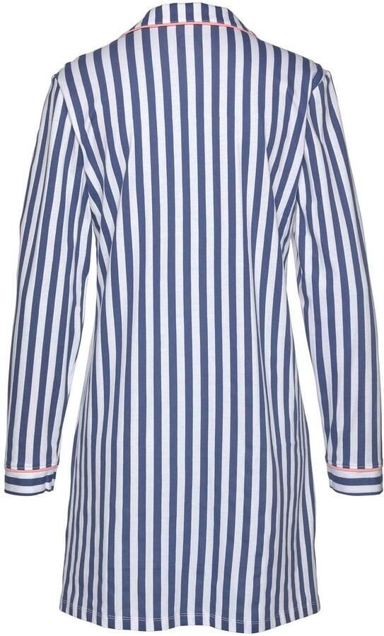 H.I.S Nachthemd in een klassiek model met streepdessin - Foto 3
