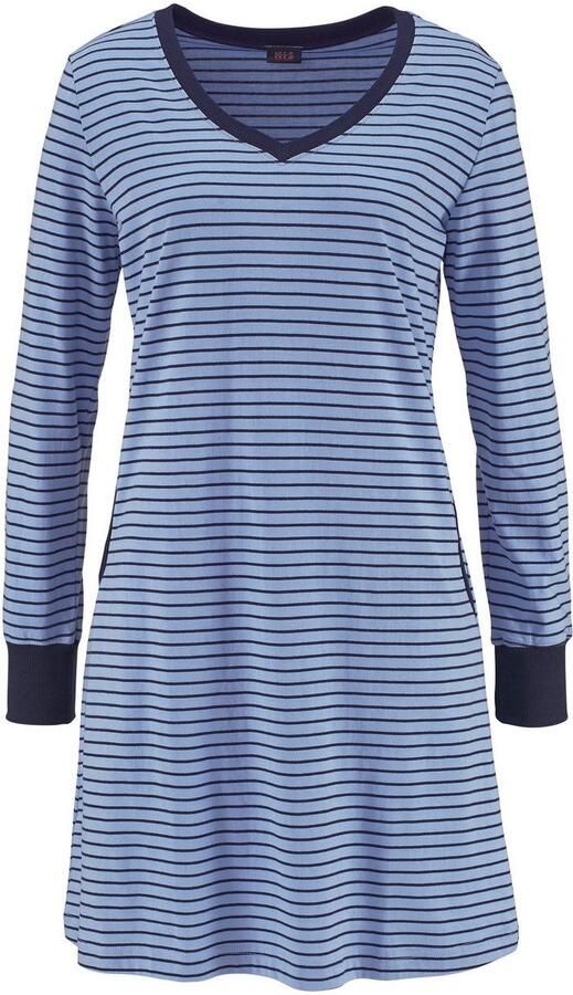 H.I.S Nachthemd in streep-look met steekzakken - Foto 3