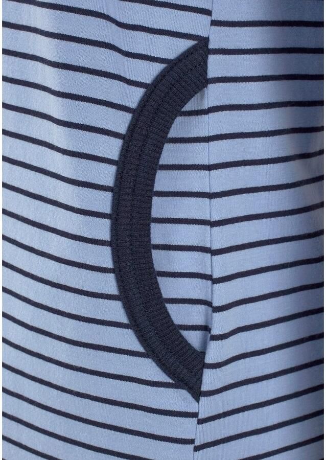 H.I.S Nachthemd in streep-look met steekzakken - Foto 2