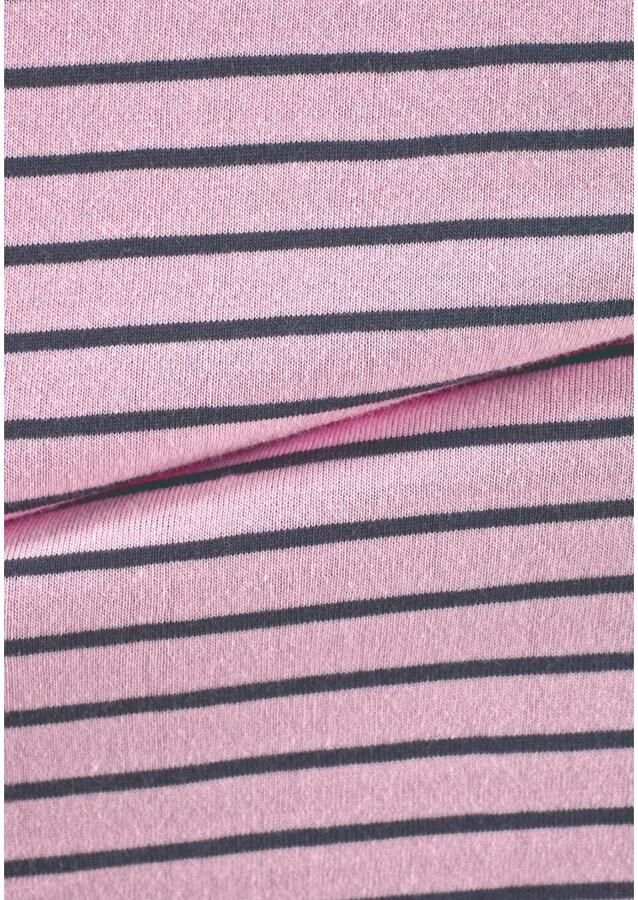 H.I.S Nachthemd in streep-look met steekzakken