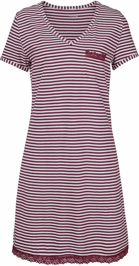 H.I.S Nachthemd met kanten details - Foto 5