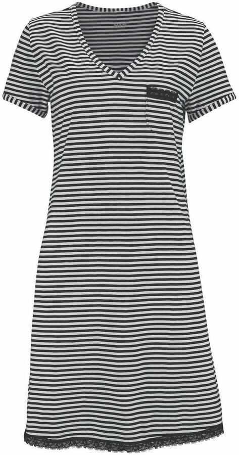 H.I.S Nachthemd met kanten details - Foto 5