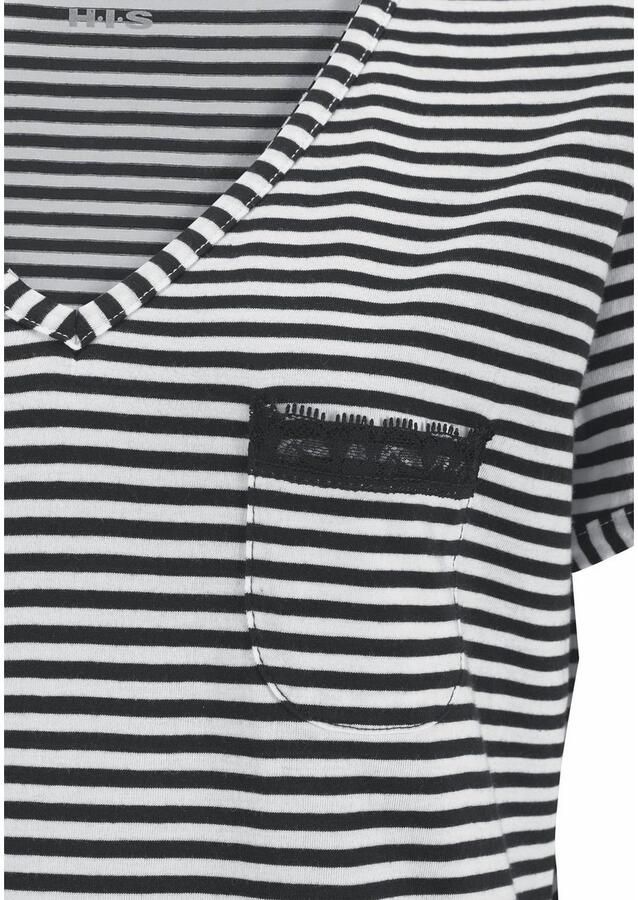 H.I.S Nachthemd met kanten details