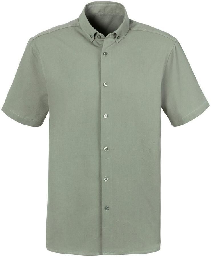 H.I.S Overhemd met korte mouwen Regular fit in hoogwaardige structuur-look - Foto 2