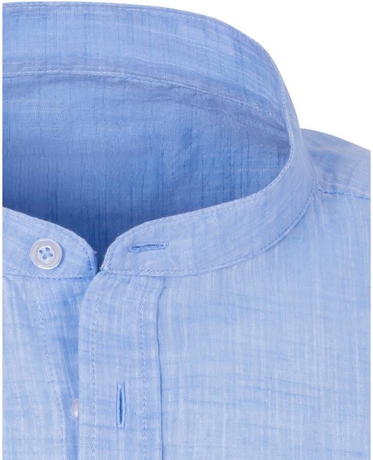 H.I.S Overhemd met korte mouwen Regular fit knoopsluiting met opstaande kraag Regular fit staande kraag shirt met borstzak 100% katoen