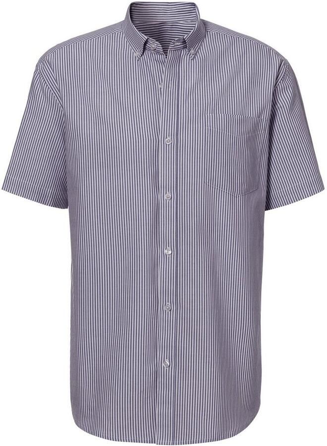 H.I.S Overhemd met korte mouwen Regular fit Oxford overhemd met korte mouwen met button-down-kraag van 100% katoen