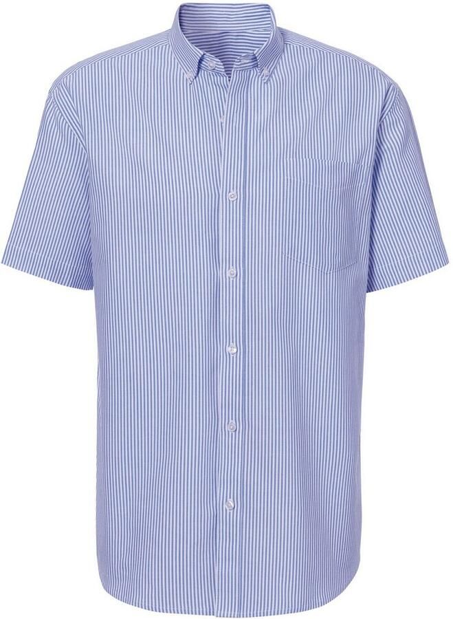 H.I.S Overhemd met korte mouwen Regular fit Oxford overhemd met korte mouwen met button-down-kraag van 100% katoen - Foto 5