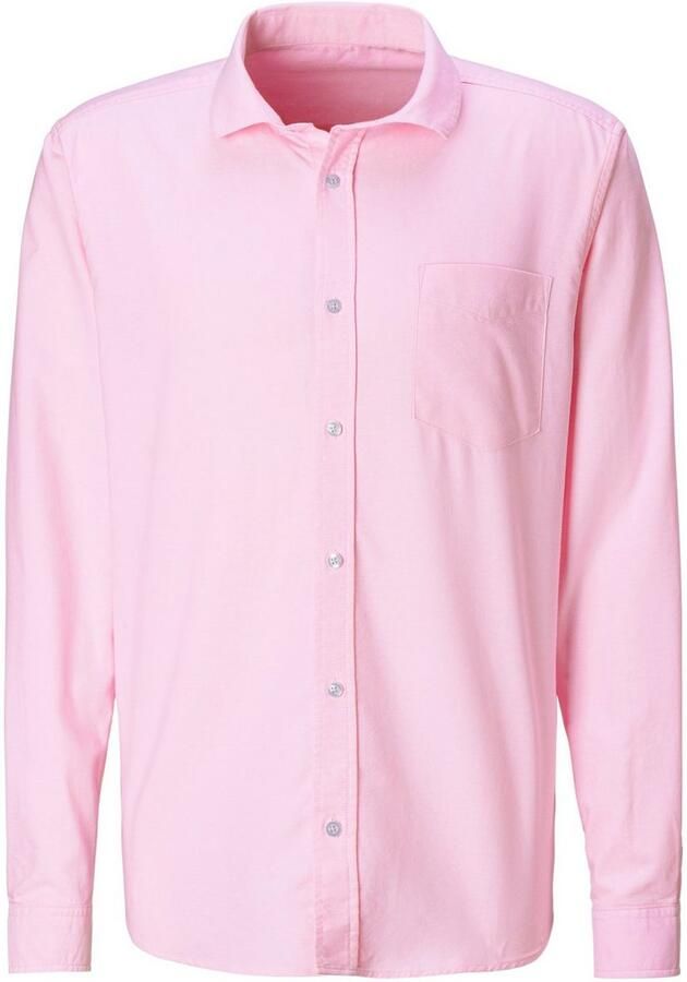 H.I.S Overhemd met lange mouwen met kent-kraag oxford-kwaliteit van 100% katoen - Foto 3