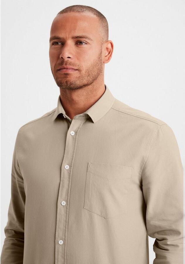 H.I.S Overhemd met lange mouwen met kent-kraag oxford-kwaliteit van 100% katoen - Foto 2