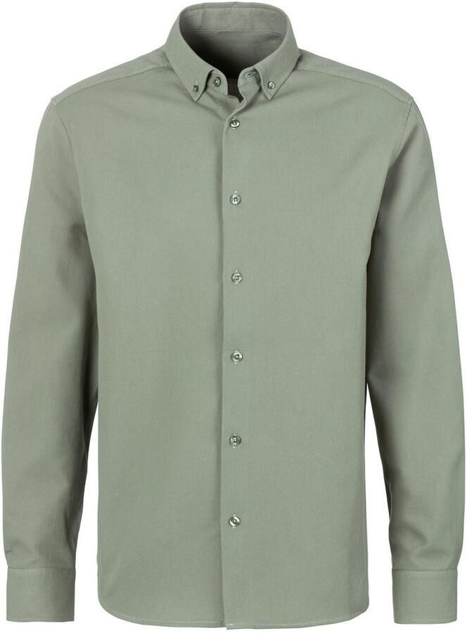 H.I.S Overhemd met lange mouwen Regular fit in hoogwaardige structuur-look - Foto 2