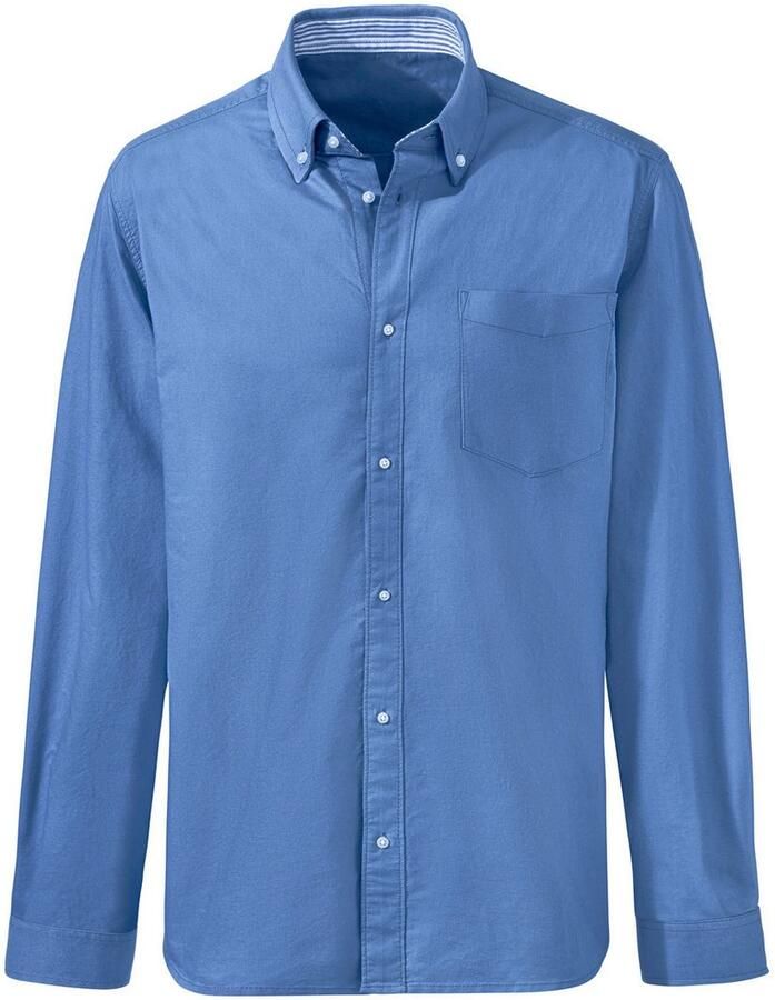 H.I.S Overhemd met lange mouwen Regular fit met button-down kraag 100% katoen