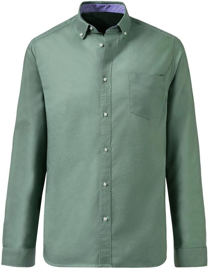 H.I.S Overhemd met lange mouwen Regular fit met button-down kraag 100% katoen