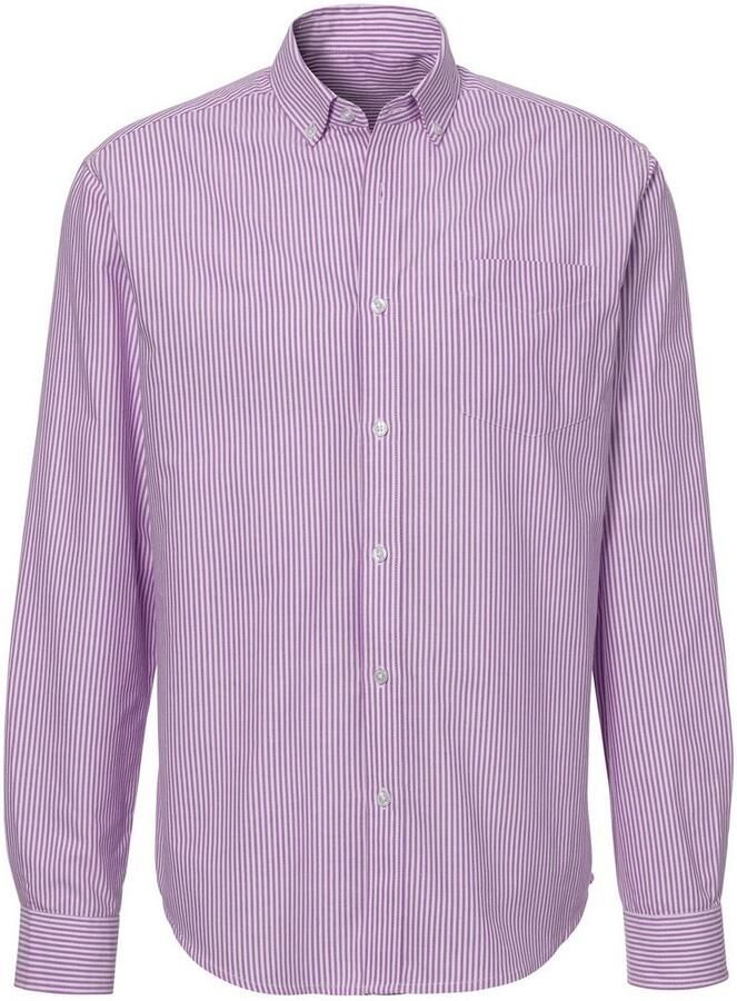 H.I.S Overhemd met lange mouwen Regular fit Oxford overhemd langarm met button-down-kraag van 100% katoen - Foto 5