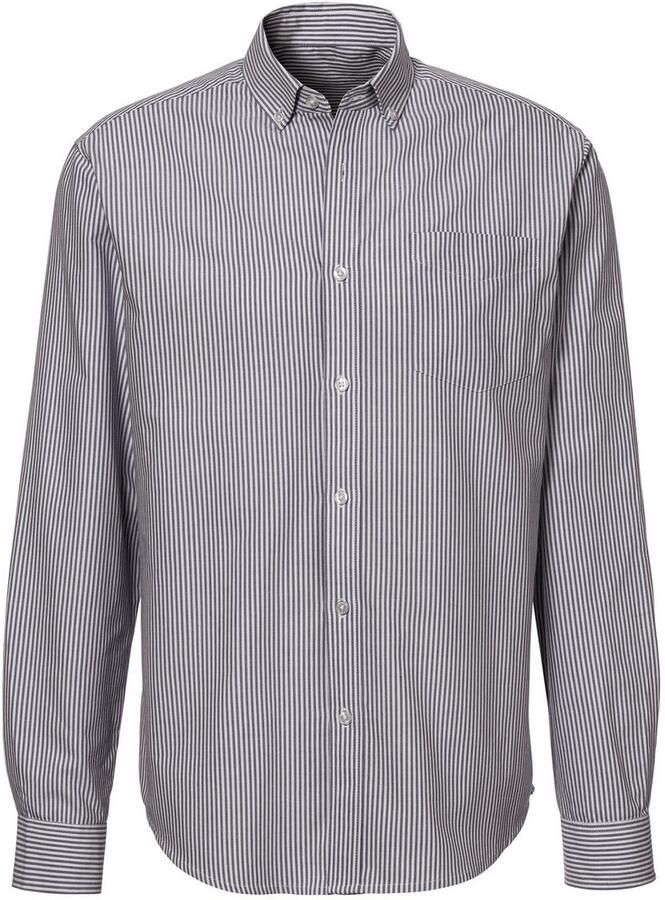 H.I.S Overhemd met lange mouwen Regular fit Oxford overhemd langarm met button-down-kraag van 100% katoen - Foto 5