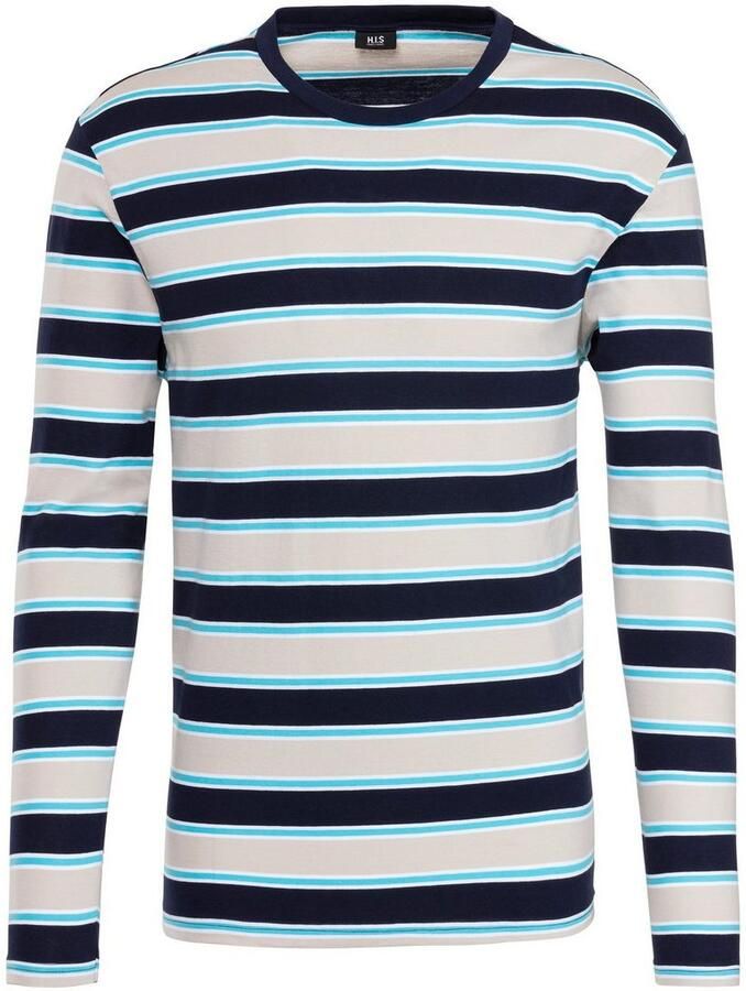 H.I.S Pyjama in mooie streeplook (2-delig 1 stuk)