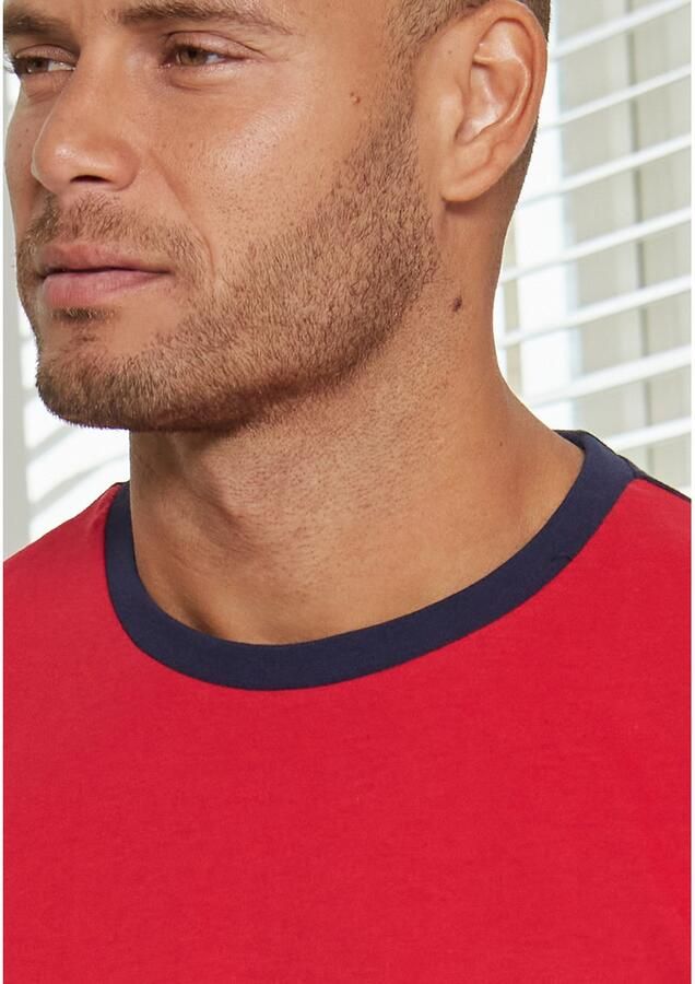 H.I.S Pyjama met brede streep (2-delig 1 stuk)