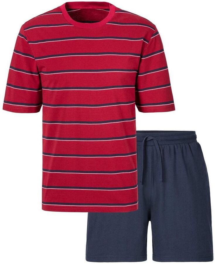 H.I.S Pyjama met garenverfde strepen (2-delig 1 stuk) - Foto 2