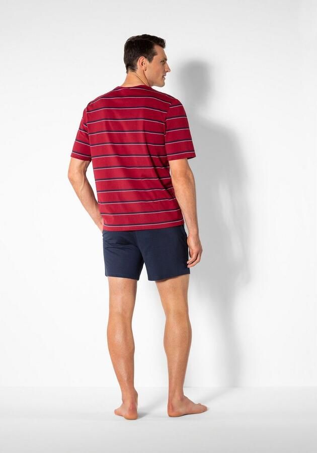 H.I.S Pyjama met garenverfde strepen (2-delig 1 stuk) - Foto 5