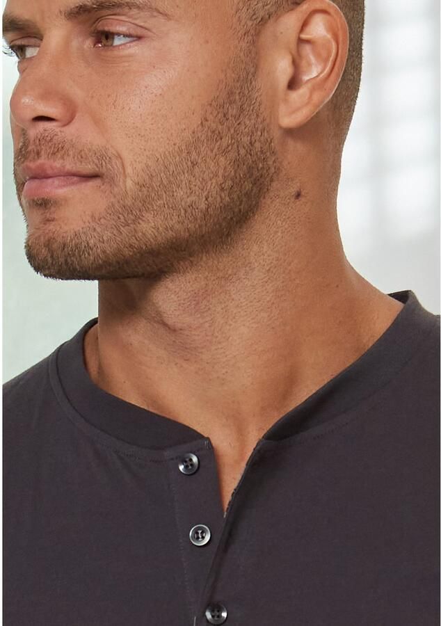 H.I.S Pyjama met geruite geweven shorts (2-delig 1 stuk)