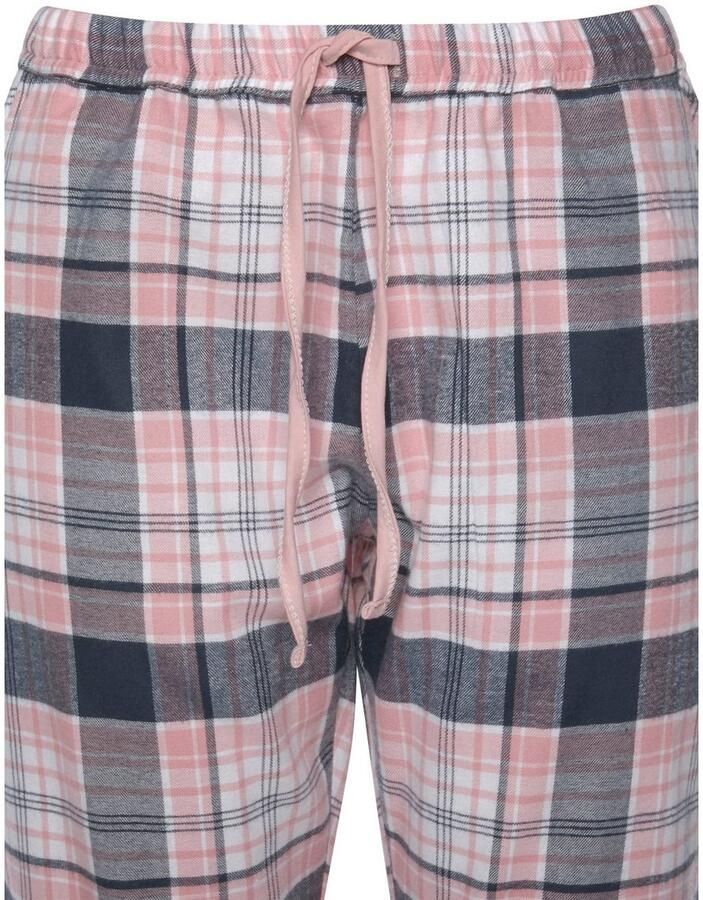 H.I.S Pyjama met geruite pyjamabroek (2-delig 1 stuk)