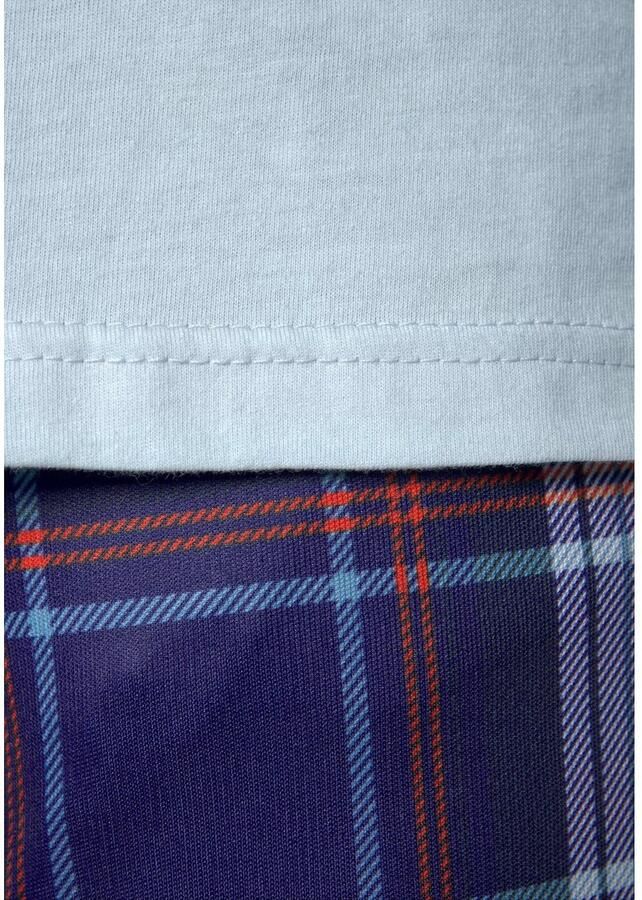 H.I.S Pyjama met geruite pyjamabroek (2-delig 1 stuk) - Foto 2