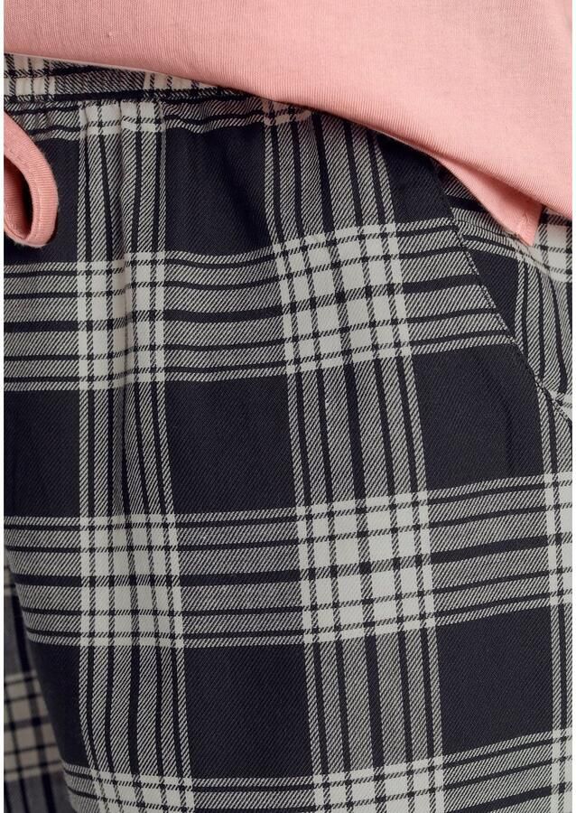 H.I.S Pyjama met geruite pyjamabroek (2-delig 1 stuk) - Foto 2