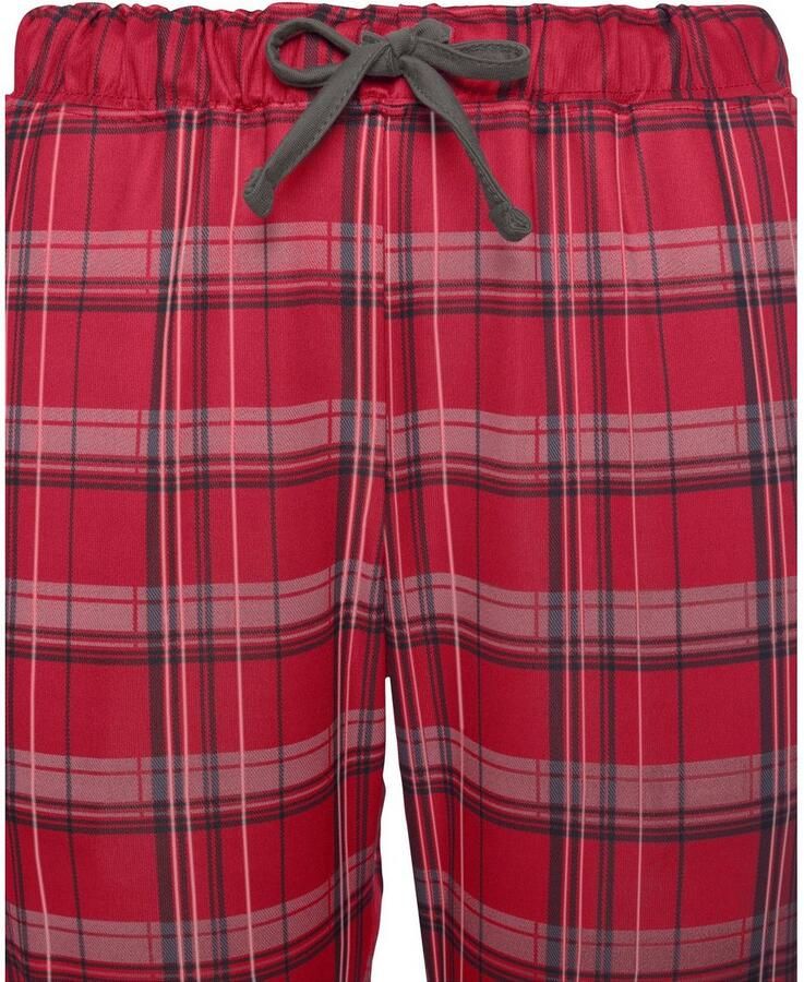 H.I.S Pyjama met geruite pyjamabroek (2-delig 1 stuk)