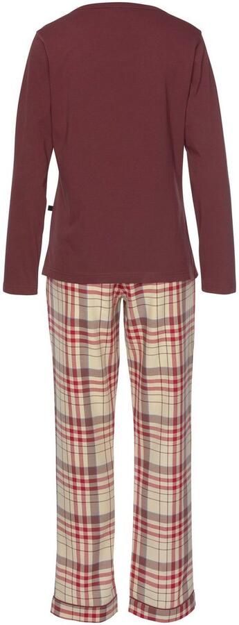 H.I.S Pyjama met geruite pyjamabroek (2-delig 1 stuk) - Foto 6