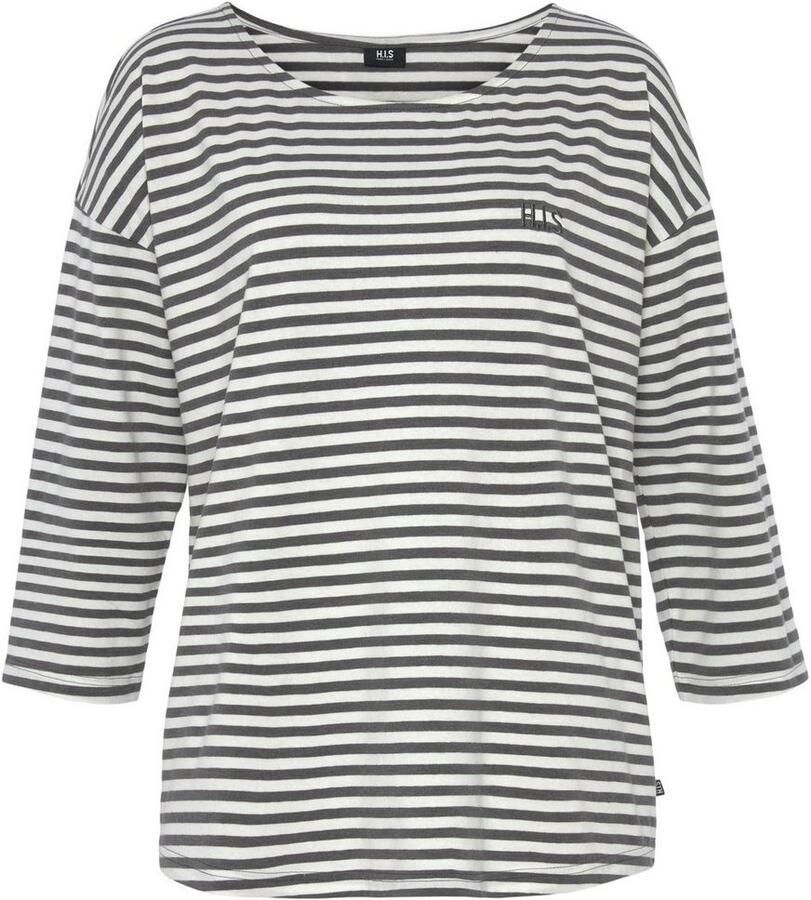 H.I.S Pyjama met logoborduursel op borsthoogte (2-delig)