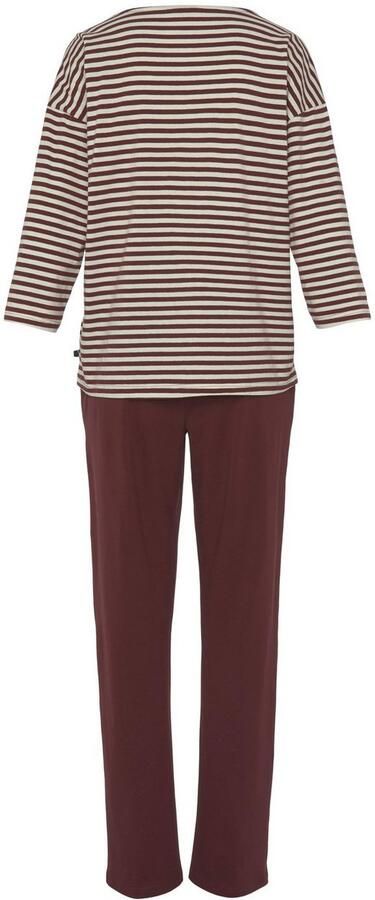 H.I.S Pyjama met logoborduursel op borsthoogte (2-delig) - Foto 5