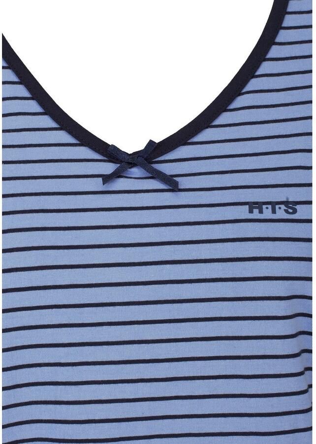 H.I.S Pyjama met strepen van voorgeverfd garen (2-delig 1 stuk) - Foto 4