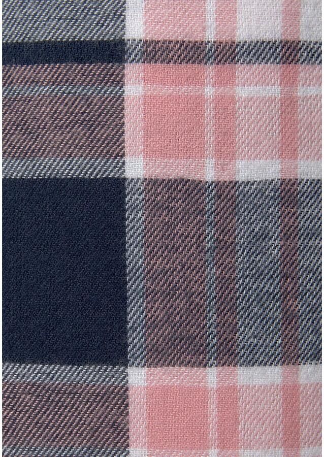 H.I.S Pyjama van flanel met alover ruitpatroon (set 2-delig) - Foto 2