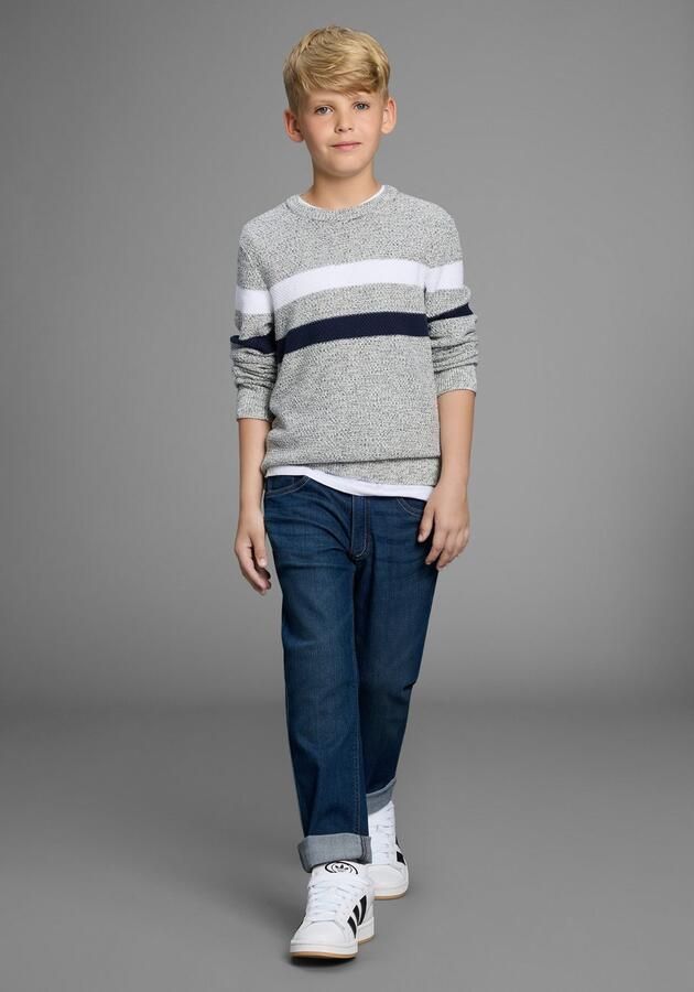 H.I.S Relax fit jeans Stretchjeans in rechte pasvorm NIEUW: voor TIENERS! Rechte jeans in authentieke wassing - Foto 3