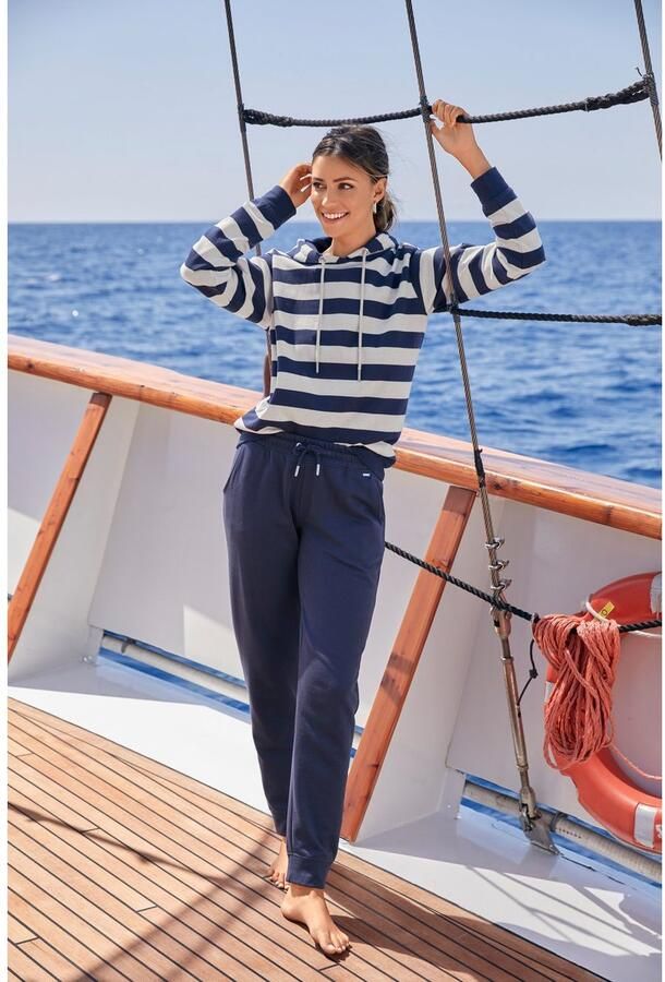 H.I.S Relaxbroek in maritieme stijl loungepak - Foto 2