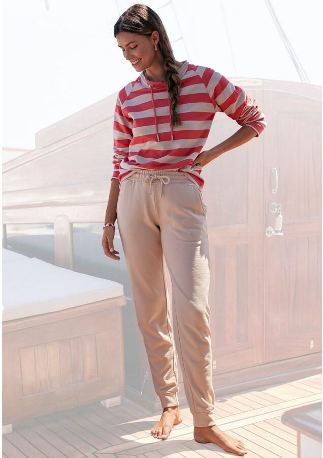 H.I.S Relaxbroek in maritieme stijl loungepak - Foto 2