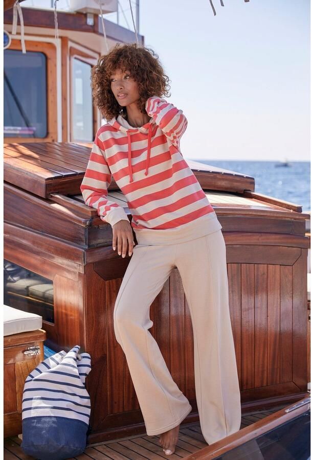 H.I.S Hoodie in maritieme stijl loungewear loungeanzug hoodie - Foto 4