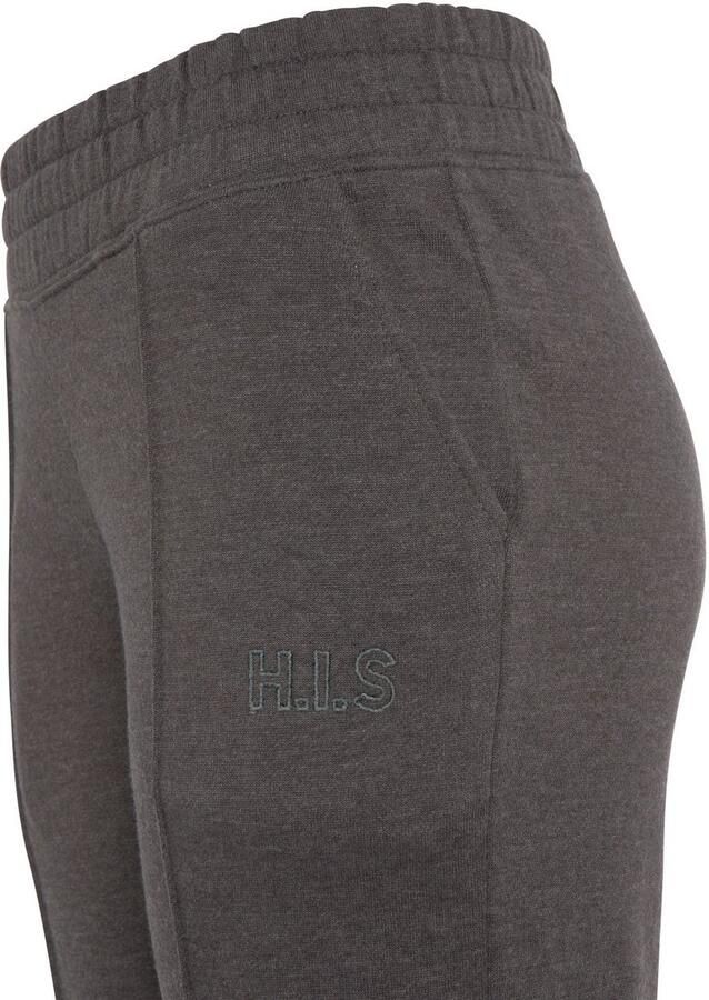 H.I.S Relaxbroek met piping voor loungepak