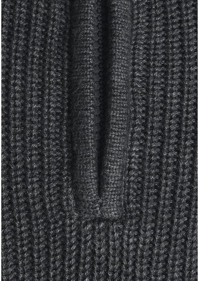 H.I.S Schipperstrui met logo-ritssluiting - Foto 2