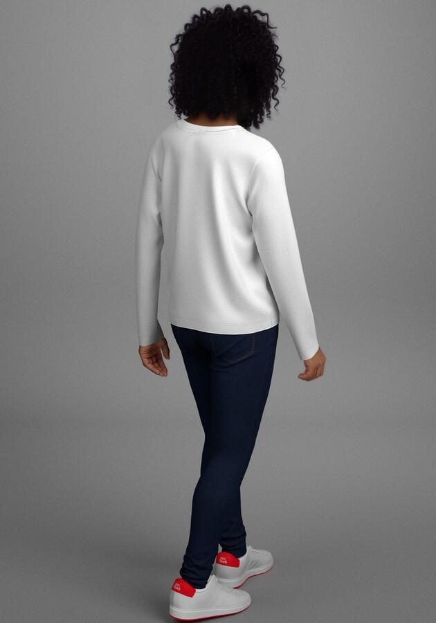 H.I.S Shirt met lange mouwen 2-pack shirts van ribstof NIEUW: voor TIENERS! 2-pack basic shirts met lange mouwen (2-delig) - Foto 7