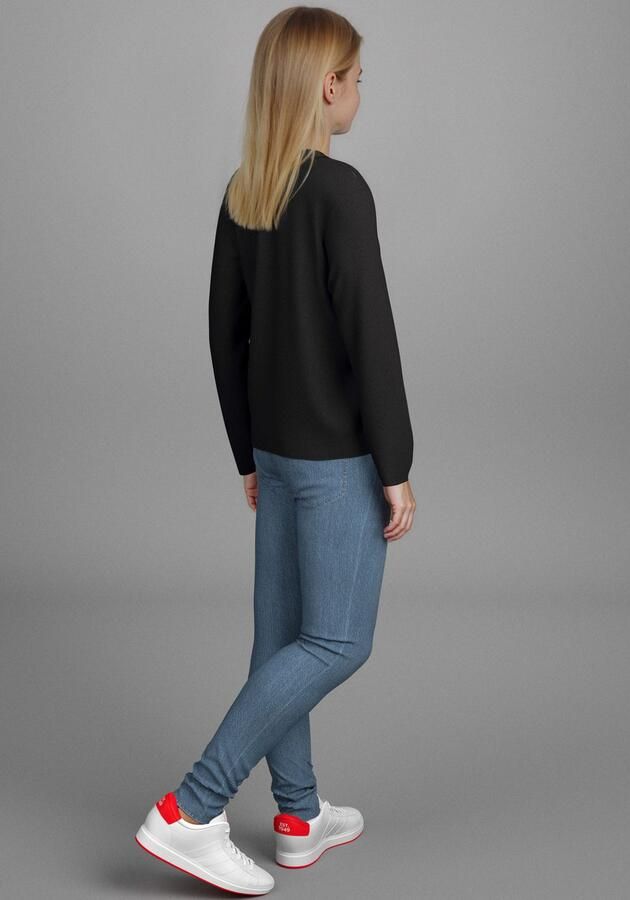 H.I.S Shirt met lange mouwen 2-pack shirts van ribstof NIEUW: voor TIENERS! 2-pack basic shirts met lange mouwen (2-delig) - Foto 8