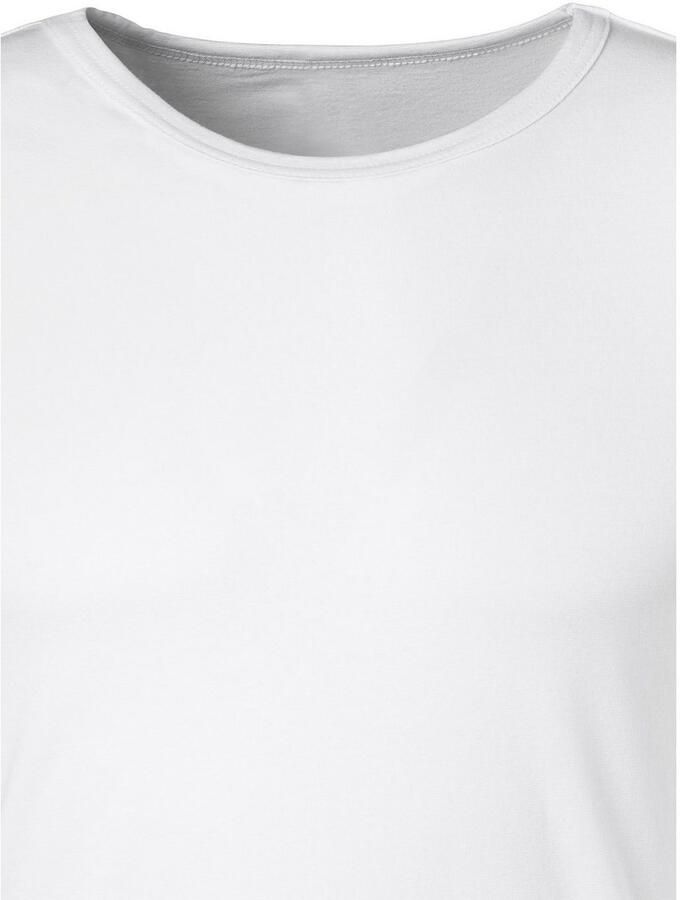 H.I.S Shirt met lange mouwen Dubbelpack onderhemd van katoenmix (2-delig Set van 2)