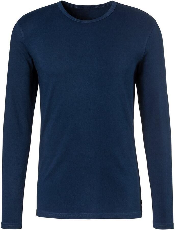 H.I.S Shirt met lange mouwen Dubbelpack onderhemd van katoenmix (2-delig Set van 2)