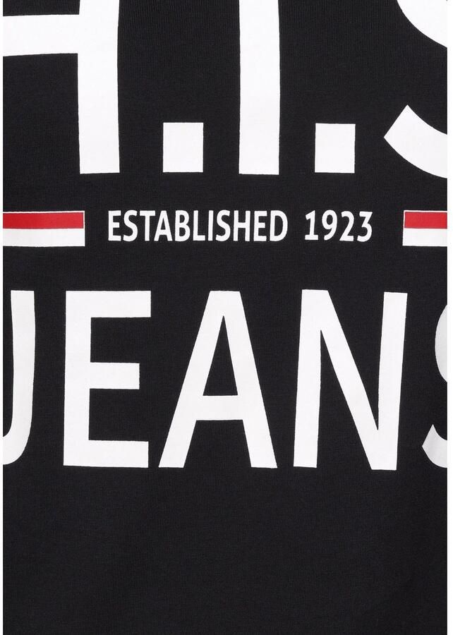 H.I.S Shirt met lange mouwen Lange mouwen smalle basic-snit bedrukt ontwerp - Foto 2