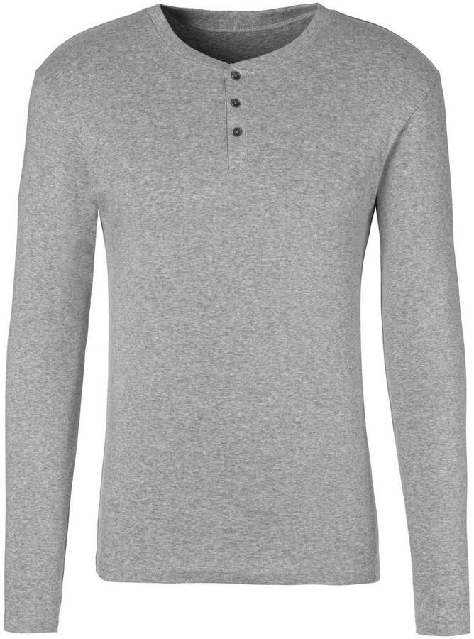 H.I.S Shirt met lange mouwen met luxueuze knoopsluiting