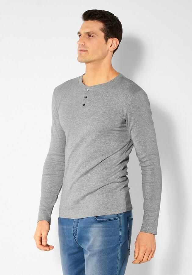 H.I.S Shirt met lange mouwen met luxueuze knoopsluiting - Foto 3