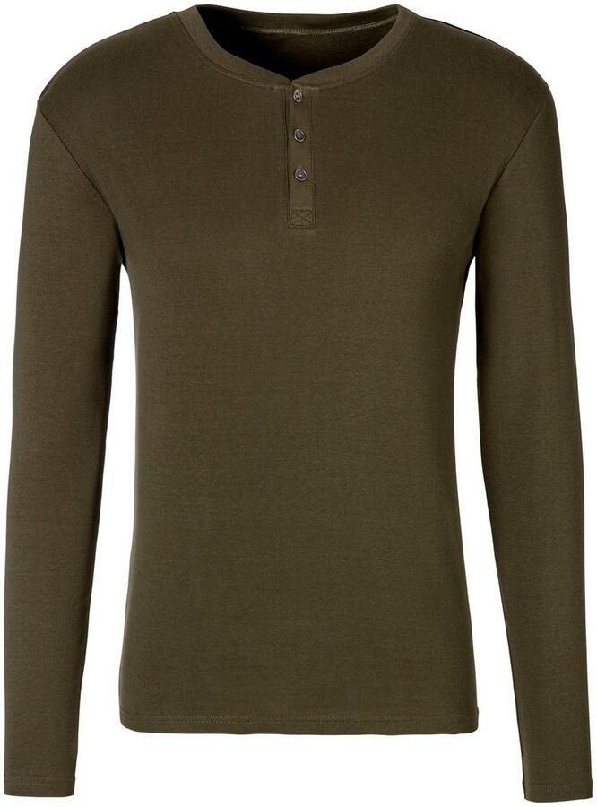 H.I.S Shirt met lange mouwen met luxueuze knoopsluiting