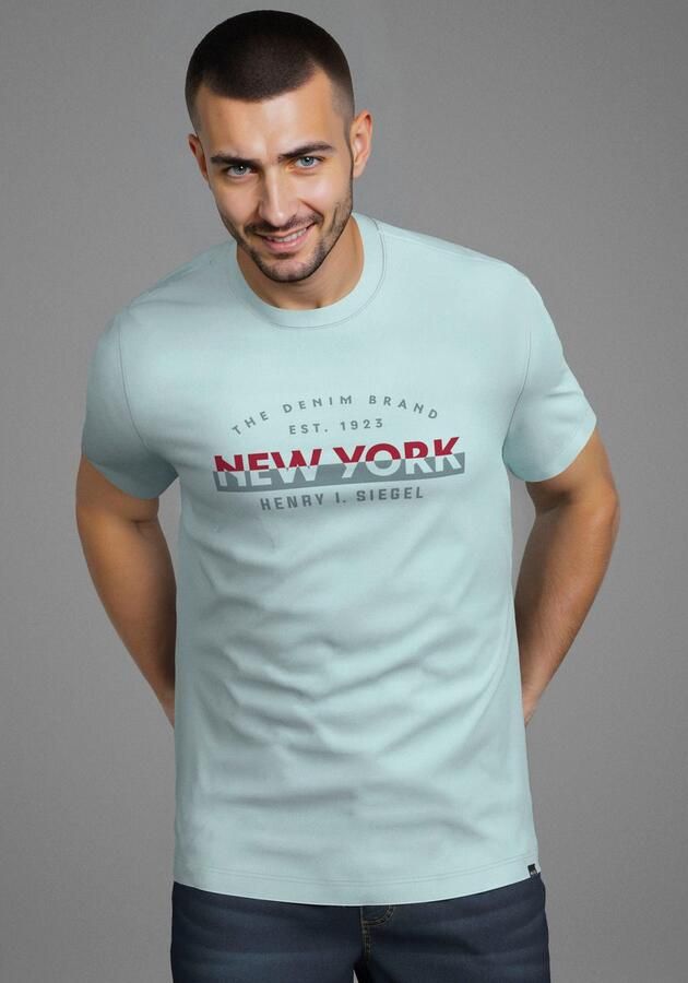 H.I.S Shirt met ronde hals Nieuwe collectie! - Foto 4