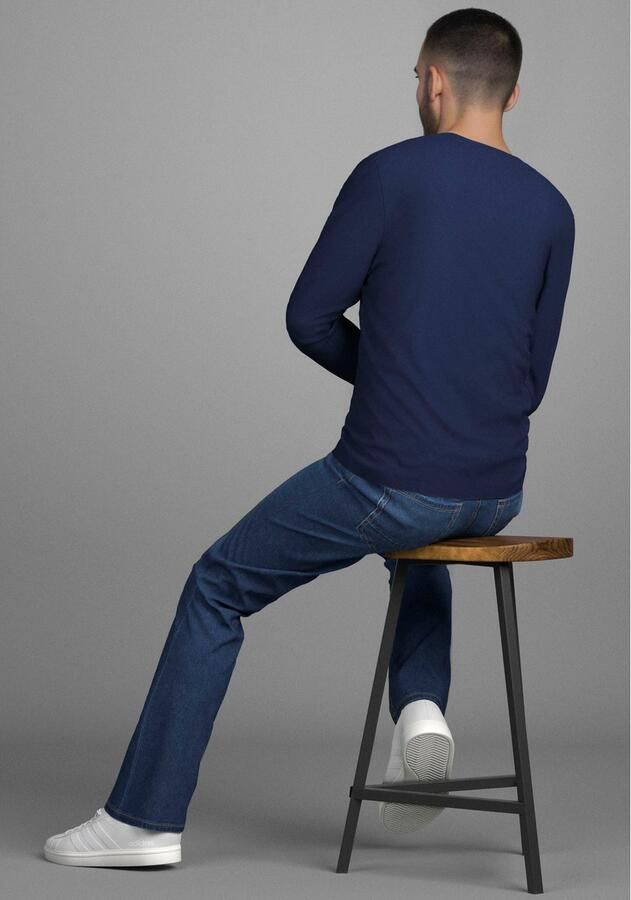 H.I.S Shirt met ronde hals Nieuwe collectie! - Foto 4