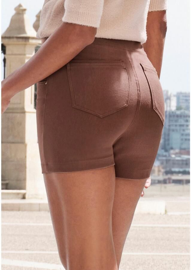 H.I.S Short in slip-on broekstijl - Foto 4